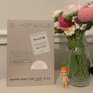 Limited Edition Houston-ENHYPEN World Tour Album Sleeve 2023